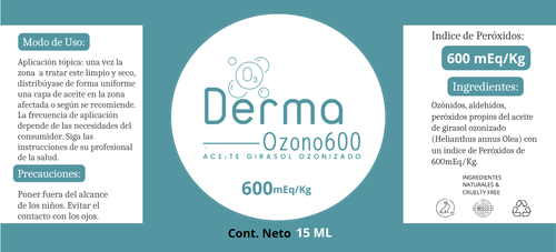 Aceite Ozonizado 600 IP 30 ml